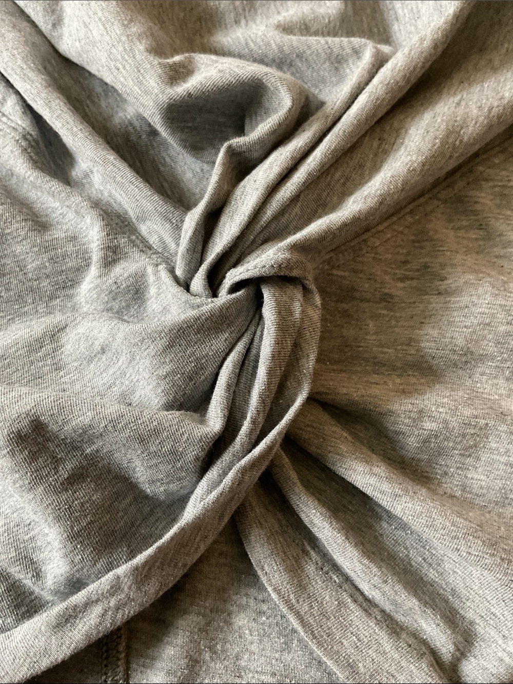 lululemon athletica Gray Twist-Front Crop Top - Picture 3 of 6